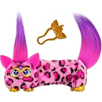 Furby DJ Furblets Kitt-Ee-Luv Mini Electronic Plush Toy with Funny